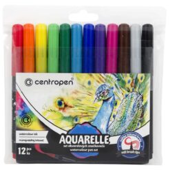 Centropen Aquarelle sivellintussit 12kpl