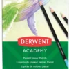 Derwent Academy Colour Pencils 12kpl metallirasiassa