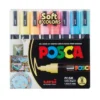 Uni Posca maalikynät 8kpl pastellivärit