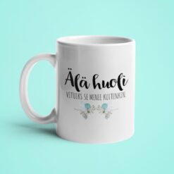 Kahvimuki Arkihuolesi heitä