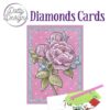 Timanttimaalauskortti Dotty Design Pink Peony 10x15cm
