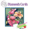 Timanttimaalauskortti Dotty Designs Beautiful Flowers 15x15cm