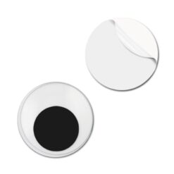 Liikkuvat silmät tarralla 12mm 14kpl