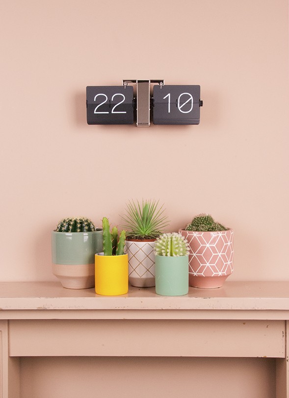 Karlsson seinä- tai pöytäkello Flip Clock No Case - Image 5