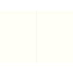 Korttipohja taitettava A6 20kpl Luonnonvalkoinen