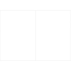 Korttipohja taitettava A6 20kpl Valkoinen