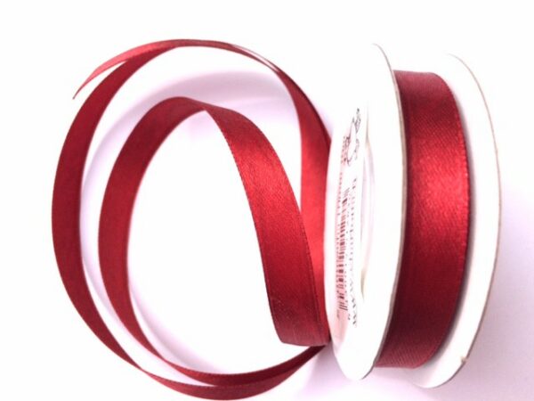 Satiininauha 15mm 20m Punainen
