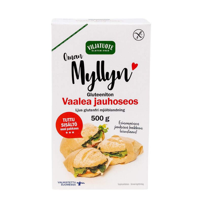 Gluteeniton Vaalea Jauhoseos 500g