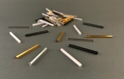 Lasiputkihelmi 50mm hopeanvärinen 100g