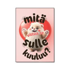 Postikortti Mitä kuuluu, mitä?