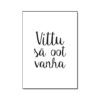Postikortti Vittu sä oot vanha